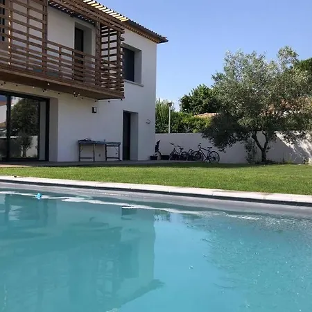 Groomi La Perolienne -villa, Dependance, Piscine Et Clim! Perols